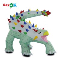 Inflatable Ankylosaurus For Events Decoration Life Size Dinosaur Ankylosaurus Model