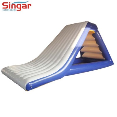 Float rebound slide/ inflatable water toys aqua slide/ inflatable plunge