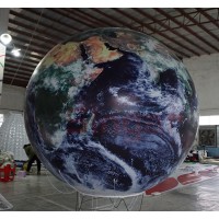 4m Giant Inflatable Globe for exhibitions/party/school shows