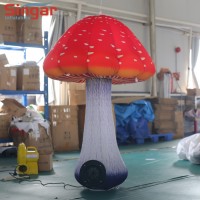 3 meter giant inflatable mushroom for decoration