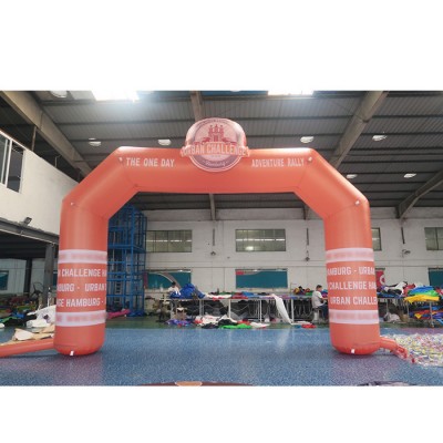 Inflatable misting archways,inflatable chute arch with banner