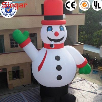 Big blow up christmas decoration 30ft inflatable snowman