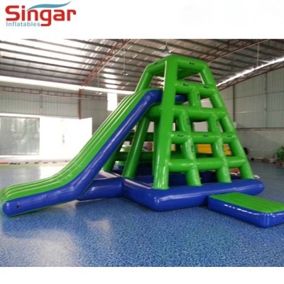 Inflatable water floating island for pool lake sea water park