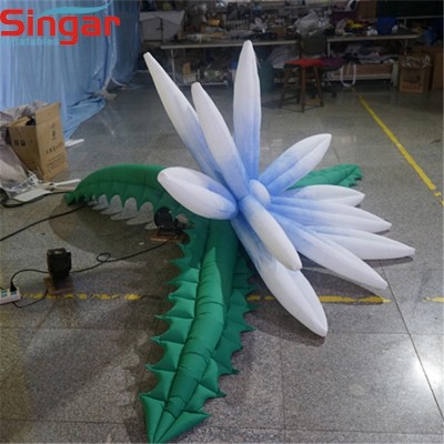 New design inflatable stage decoration flower