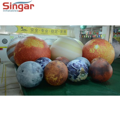 1 meter inflatable led lighting planet ball